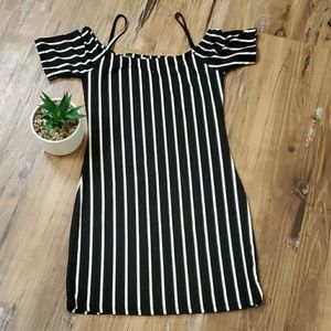 Off the shoulder dress